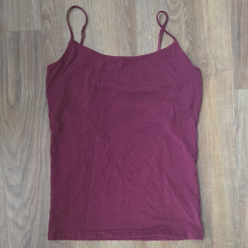 Burgundy Aeropostale "Favorite Cami" Tank Top
